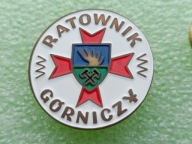 Oryg Odznaka Górnicza - RATOWNIK GÓRNICZY - (nieużywana)