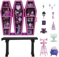 MONSTER HIGH SEKRETNY POKÓJ ELIKSIRÓW DRACULAURA MEBLE AKCESORIA JBF15