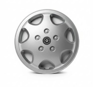 Nowe kołpaki 16" Olymp, zestaw - srebrny 1 kpl. = 4 szt. Do felg stalowych.