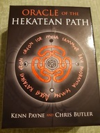 ORACLE OF THE HEKATEAN PATH KSIĄZKA I KARTY ORYGINAŁ ITALY BDB PAYNE&BUTLER