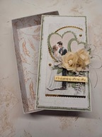 Kartka ślubna w pudełku