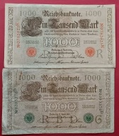 NIEMCY 2x1000 MAREK 1910 !!!