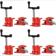 ŚCISKI RUROWE BEZKOŃCOWE 3/4 CALA STOLARSKIE ZESTAW 4 SZT DO BLATÓW