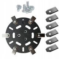 Tarcza tnąca 188mm do kosiarki Parkside PAMRS 1000 A1 + 6 nozy