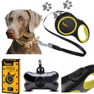 Smycz automatyczna dla Psa taśma 8m/50kg + GRATIS - Bezpieczny Spacer