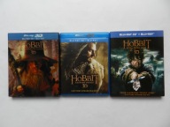 Hobbit Trylogia 3d płyta Blu-ray