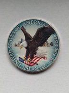 Amerykański orzeł kolor 1 oz 2021