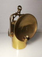 Lampa mosiężna górnicza karbidowa Faser typu 418/Mo MADE IN POLAND