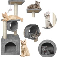 DRAPAK WYSOKI DLA KOTA DOM LEGOWISKO SŁUPEK WIEŻA DO DRAPANIA 61-100 CM