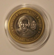 WATYKAN 2017 - 1 EURO PAPIEŻ FRANCISZEK - SPECIMEN PRÓBA - PIĘKNA RZADKOŚĆ