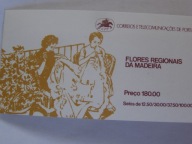 Portugalia - Madera - kwiaty rodzime - zeszycik znaczkowy - Mi. MH-3 **