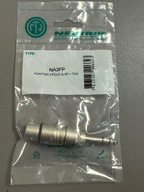 Przejściówka Neutrik NA3FP 1/4" XLR srebrna