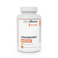 SUPLEMENT EKSTRAKT Z ŻURAWINY ZDROWIE DRÓG MOCZOWYCH - GymBeam 120 kaps