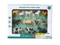 Zwierzęta domowe Zestaw 12szt Gospadarstwo Farma