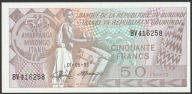 Burundi 50 franków 1993 - BV - stan bankowy UNC