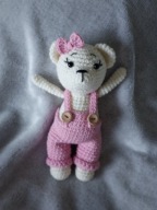 Mis maskotka - handmade szydelko