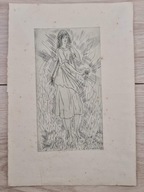 4426) STARA GRAFIKA SYGNOWANA