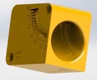 Pipefitter Uchwyt do cięcia kolanek ø48.3 R38