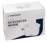 Zestaw 3 szt. Wkładów Filtrujących do dzbanka Wesper