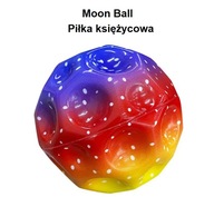 Piłka księżycowa, Moon Ball, 1 sztuka w mega kolorystyce