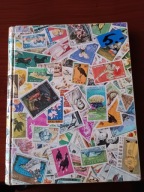 znaczki świata z klaserkiem kl kolor