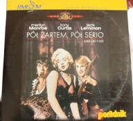 Pół żartem pół serio (Marilyn Monroe, Tony Curtis, Jack Lemmon)