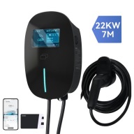Ładowarka ścienna Wallbox 22 kW, 6-32A, 400V, 7M, APP, Bluetooth, czarny