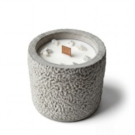 Świeca 100% wosk sojowy beton, ekologiczna, ręcznie wykonana