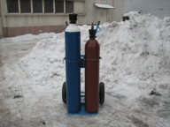 butla tlenowa acetylenowa butle wózek wąż