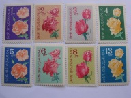 Bułgaria - róże - Mi. 1300-07 **