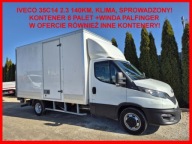 Iveco 35C14 Kontener 8 palet winda Palfinger, klima, Sprowadzony 3.0