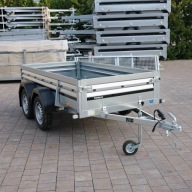 Przyczepka Samochodowa Brenderup 2260 128x258x40 2 Osie TANDEM PROMOCJA !