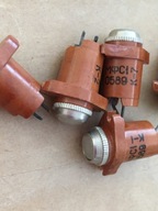 Oprawka na żarówkę miniaturową 6 V, bagnetowa, przeźroczysta