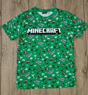 Bluzka koszulka Minecraft 8/9 lat 134cm Creeper święta świąteczny Minecraft