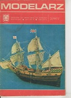 Modelarz 2/1977 Su-7, Mayflower, samochód pancerny BA-64