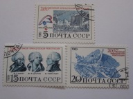 ZSRR - 200 lat Wielkiej Rewolucji Francuskiej - Mi. 5968-70 - kasowane