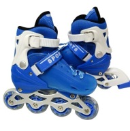 Rolki regulowane dla dzieci 35-38 NIEBIESKIE – bezpieczne i wygodne!