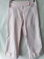 Spódnie w biało-różową kratkę vichy -38