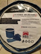 WIADRO SKŁADANE Z ZESTAWEM DO SPRZĄTANIA 9 L