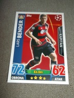 MATCH ATTAX 2015-2016 Bayer Leverkusen Lars Bender 210
