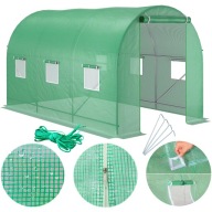 TUNEL FOLIOWY OGRODOWY 7,5m2 SZKLARNIA MOCNA KONSTRUKCJA FOLIAK 2,5x3x2m