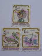 Czechy - owady chronione - Mi. 73-75 **