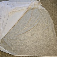 Tkanina/firana żakardowa, biała, wys. 300 cm, 6x@
