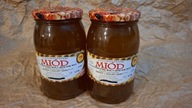 Miód NEKTAROWO-SPADZIOWY 1,2kg 900ml