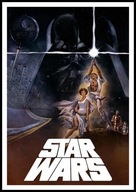 A2 PLAKAT FILMOWY KINO FILM GWIEZDNE WOJNY, STAR WARS (1977)