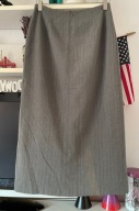 O szara POPIEL ELEGANCKA PIONOWE PASY XL