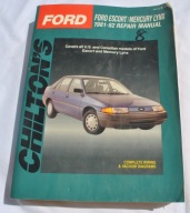FORD ESCORT MERCURY LYNX 1981 83 85 87 92 HAYNES instrukcja naprawy repair