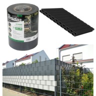 TAŚMA OGRODZENIOWA OSŁONA MASKUJĄCA NA OGRODZENIA PANELOWE PCV 19 CM x 35M