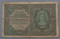 500 marek polskich z 1919 rok , I Serja BZ