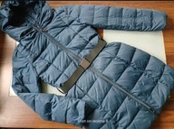 Max Mara puchowy płaszczyk z paskiem 34